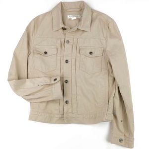 Khaki / Tan / Beige Denim Jacket